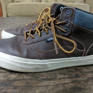 Vans Brown Leather Bedfords NWOT